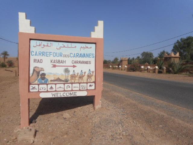 Hotel Carrefour Des Nomades M'Hamid El Ghizlane Exterior foto